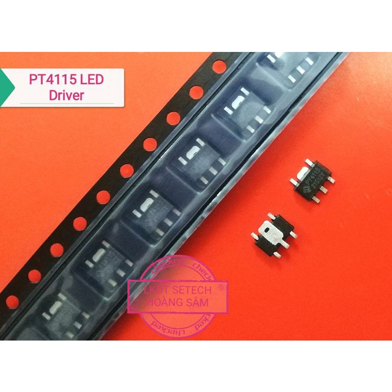 IC điều khiển LED PT4115 4115 chân SOT89-5 LED DRIVER mới