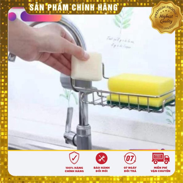 💖FREESHIP - Giá Sỉ💖 Để giẻ rửa bát - Kệ để giẻ rửa bát inox đa năng - Đồ Gia Dụng Thông Minh