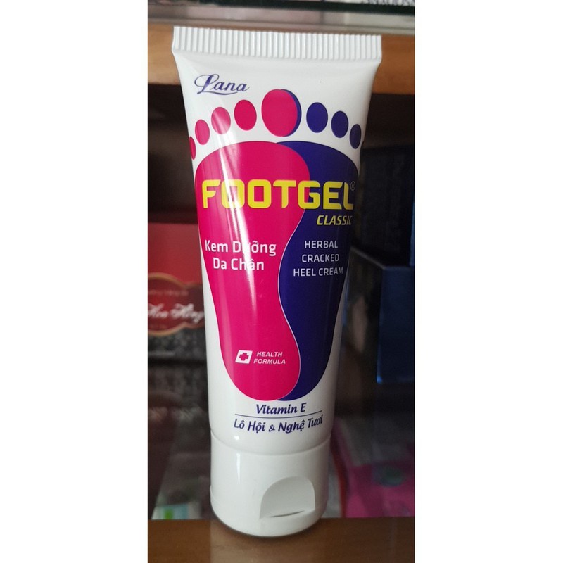 DƯỠNG CHÂN LANA FOOTGEL CLASSIC HERBAL CRACKED HEEL CREAM 50G CHÍNH HÃNG - 8305