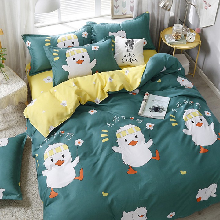 Ga trải giường chống thấm cotton 2 lớp loại tốt siêu mềm, siêu đẹp, cho giấc ngủ ngon 1 món ga giường tienich