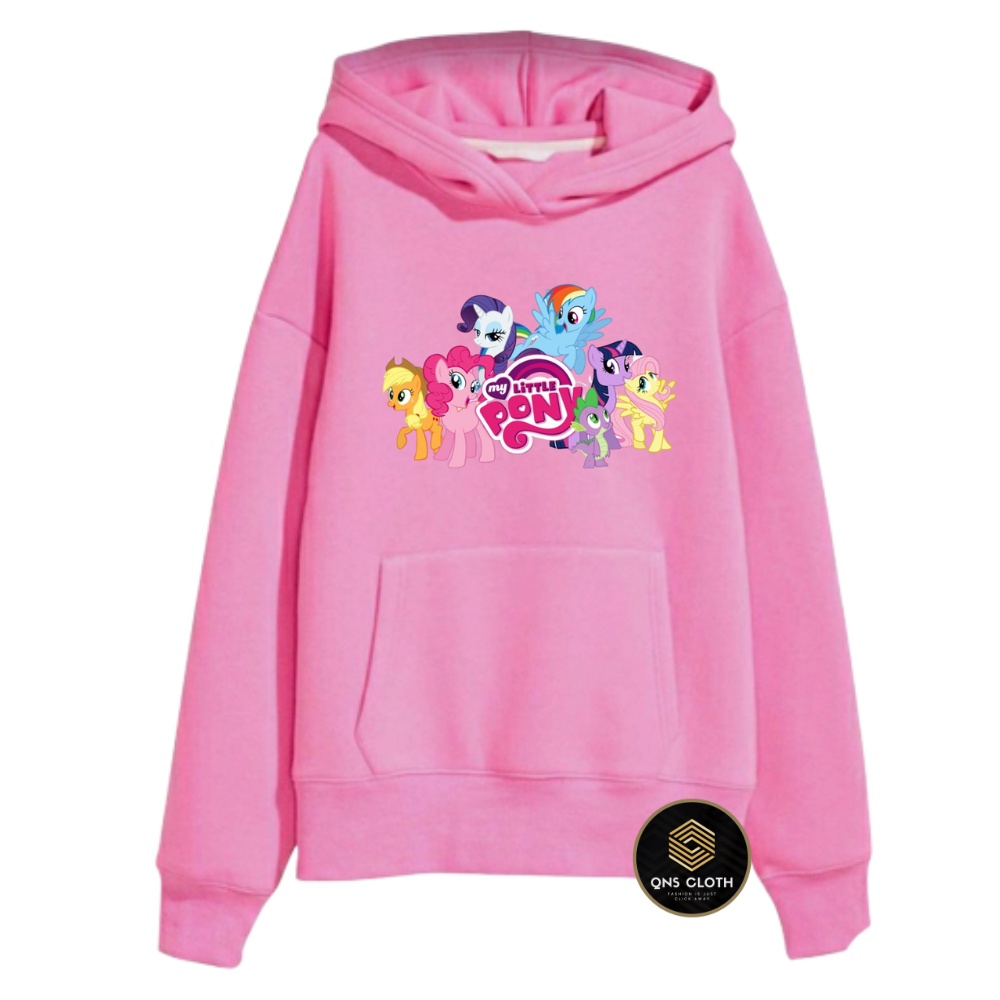 Áo Hoodie In Hình Ngựa Con Xinh Xắn Cho Bé 2-12 Tuổi