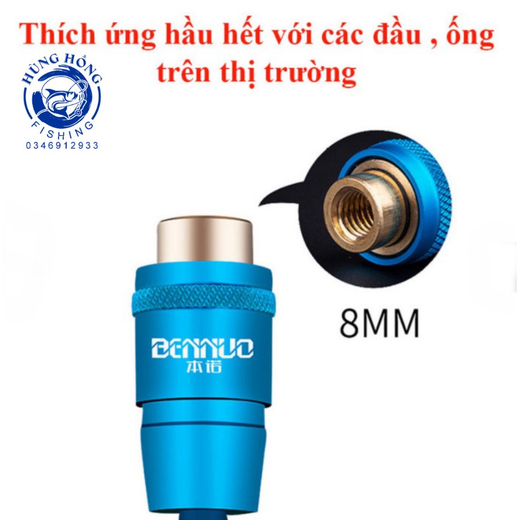 Khớp Nối Cần Câu Đài Câu Đơn Với Vợt Cá Chuyên Dụng Nhanh Chóng Bennou_Đại Lý Đồ Câu Cá