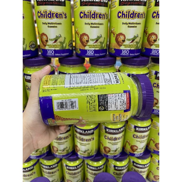 Kẹo Kirkland Children’s Multivitamin