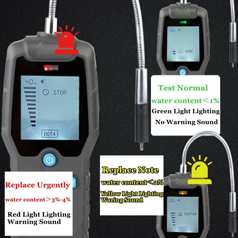 MYRONGVN Brake Fluid Tester New Design Universal Durable Accurate Engine Oil Tester