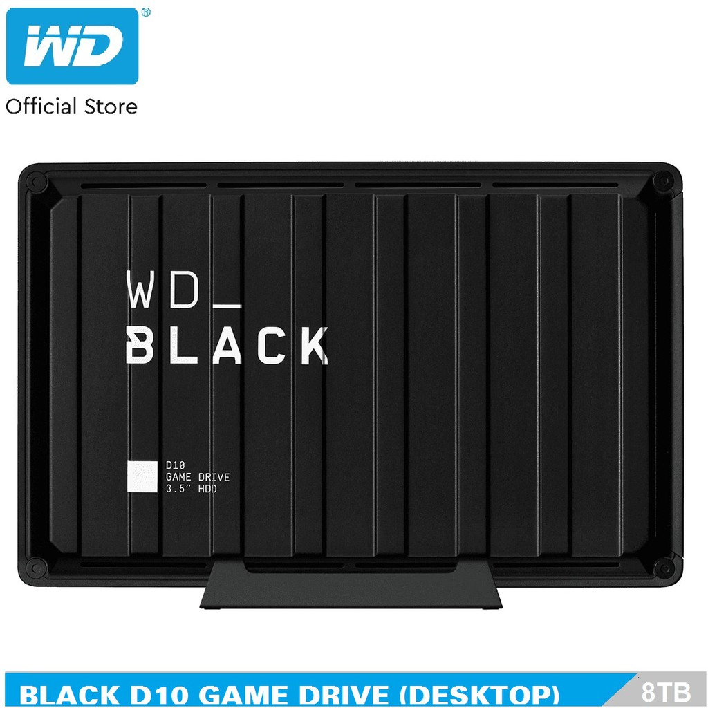 Ổ cứng HDD WD BLACK D10 Game Drive For Xbox 8TB 2.5&quot;, 3.2(WDBA3P0080HBK-SESN)