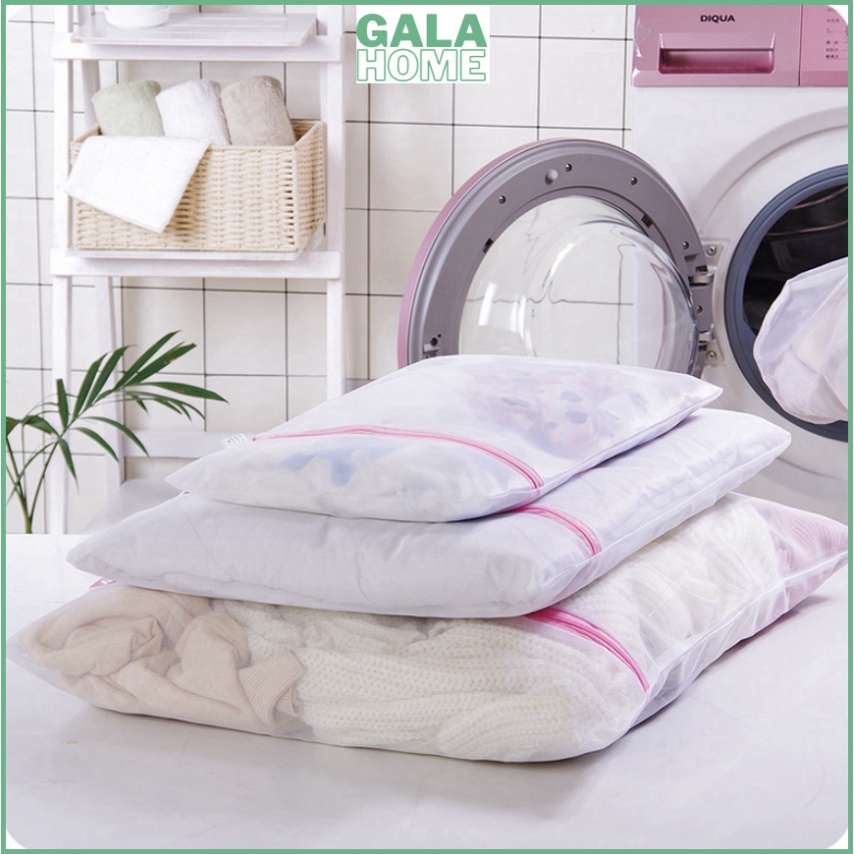 Túi lưới giặt đồ cho máy giặt, túi giặt cao cấp vải mịn 3 size GALA HOME