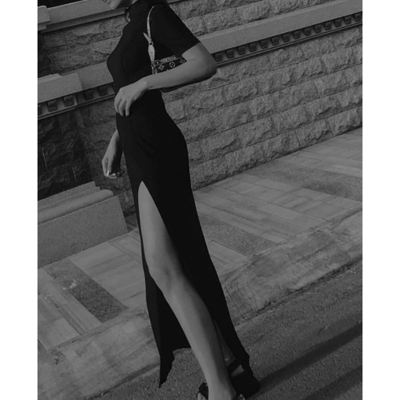 váy body xẻ đùi tôn dáng | BigBuy360 - bigbuy360.vn