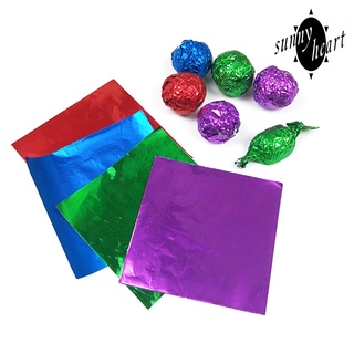 Set 100 Giấy Bạc Gói Kẹo/Socola 8cm