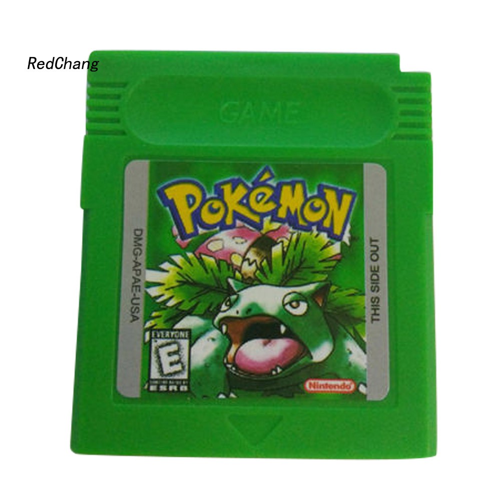 ☆YX☆Game Cards Cartridge for Nintendo Pokemon GBC Game Boy Color Version Console