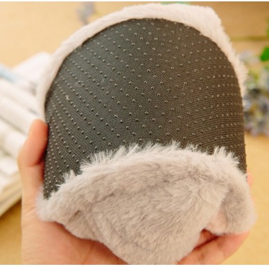 Vg Dép Bông Đi Trong Nhà Chống Trượt Hình Chân Mèo Dễ Thương