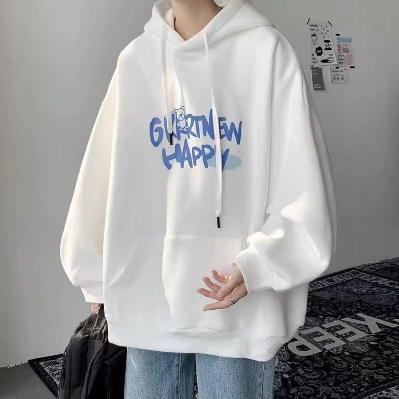 Áo Khoác Hoodie Dáng Rộng Thời Trang Cá Tính Cho Nam