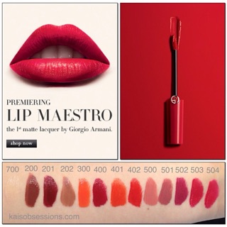 Son Kem Giorgio Armani Lip Maestro