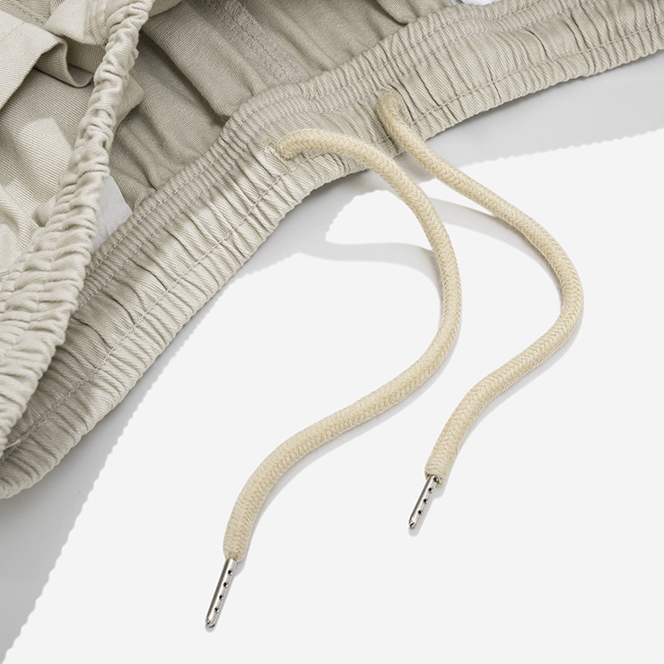 OWL BRAND®  CARGO KAKI SHORTS - Quần kaki ngắn túi hộp / Tan