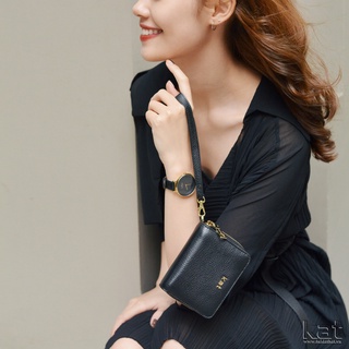 Ví nữ mini Kat - Daisy chất liệu da thật cao cấp