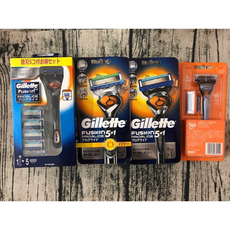 Dao cạo râu cơ Gillette Fusion 5+1 / Fusion Proglide nội địa Nhật Đủ Bill