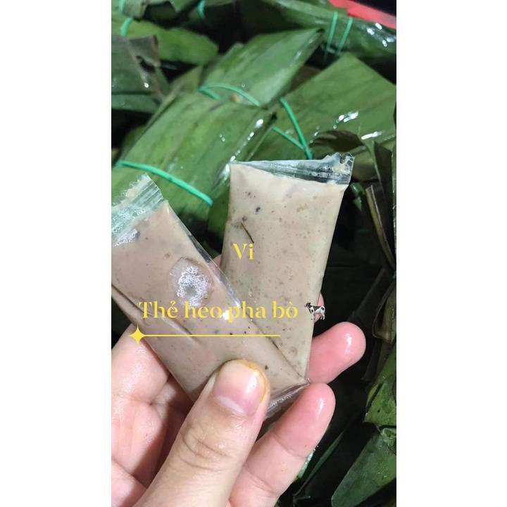 Chả thẻ heo - Chả Lá Chợ Huyện Bình Định