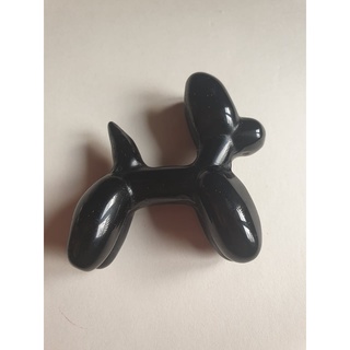 Đá obsidian cute dog e cún dễ thương độc đáo 48 gram