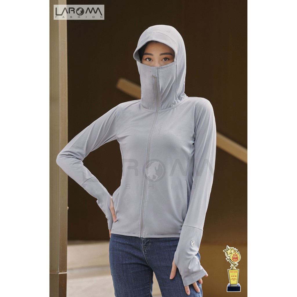 Áo chống nắng nữ cao cấp Laroma 2021 - Áo khoác chống nắng nữ Laroma dáng ngắn khử mùi, làm mát cơ thể | BigBuy360 - bigbuy360.vn