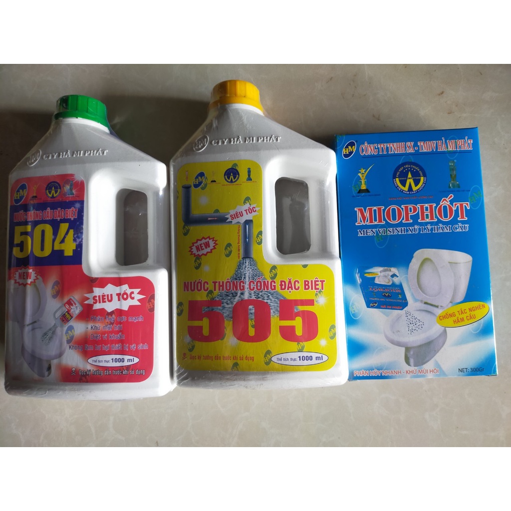 Nước thông cống 505
