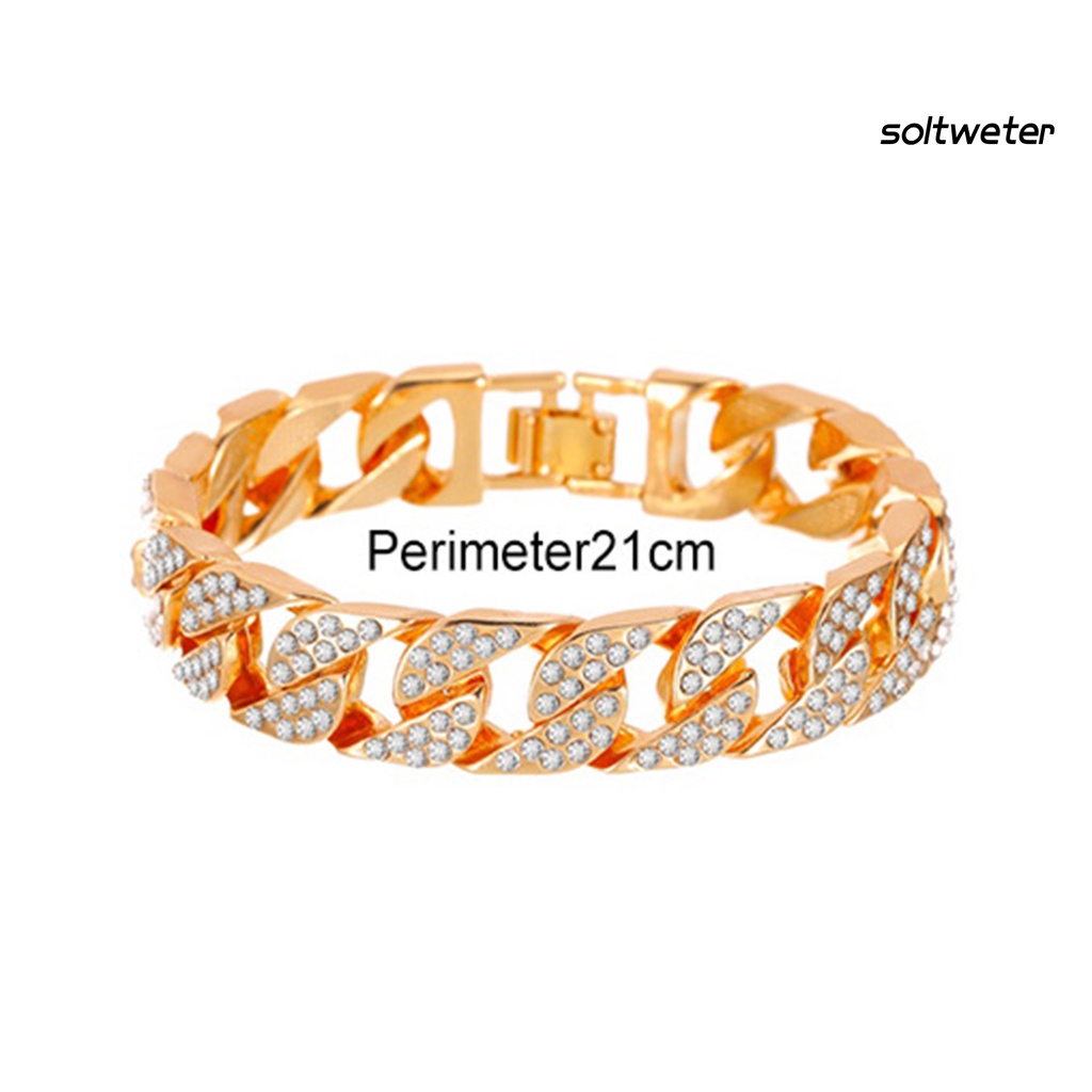 Vòng Tay Dây Xích Đính Đá Thời Trang Cho Nữ