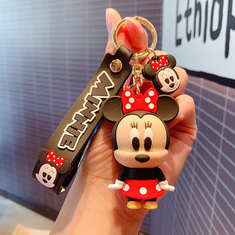Móc Khóa Hình Chuột Mickey / Minnie Thời Trang