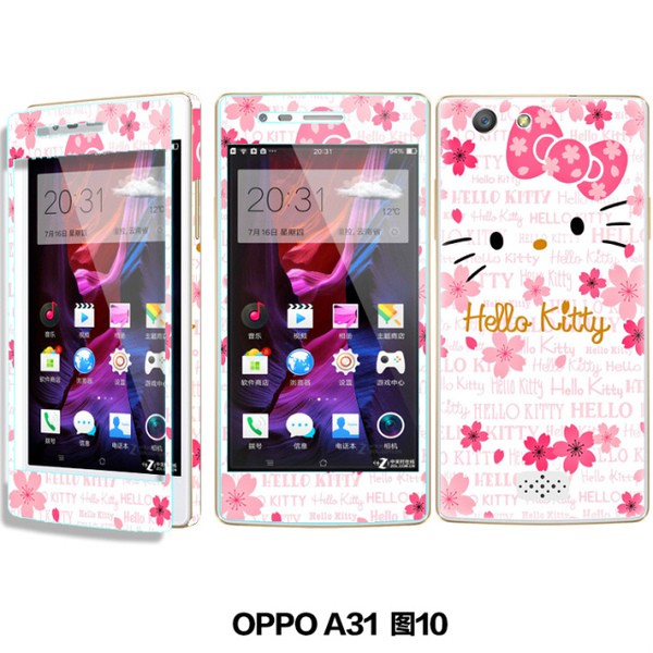 Kính cường lực + Decal mặt lưng OPPO Neo 5