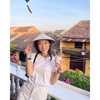 ÁO THUN CỔ TRÒN U NỮ TAG NHẬT
