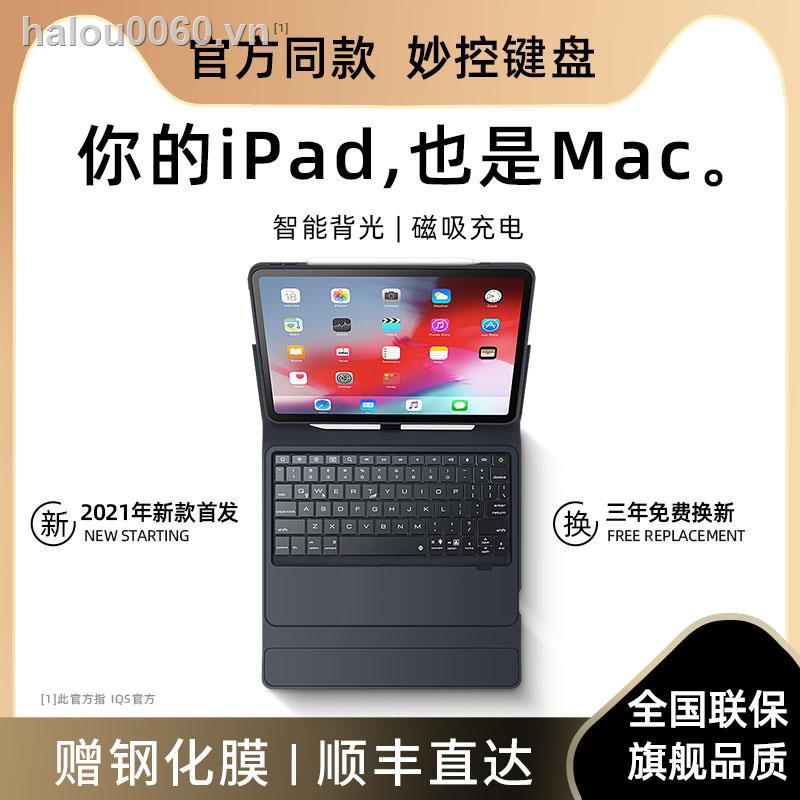 ☬♨❉✿Ready stock✿ ipad case Apple’s new bluetooth keyboard all-in-one with touchpad pro11/10.2-inch pen slot 9.7-inch protective cover air3  10.5 computer ultra-thin 2018 Magic Control 7th generation