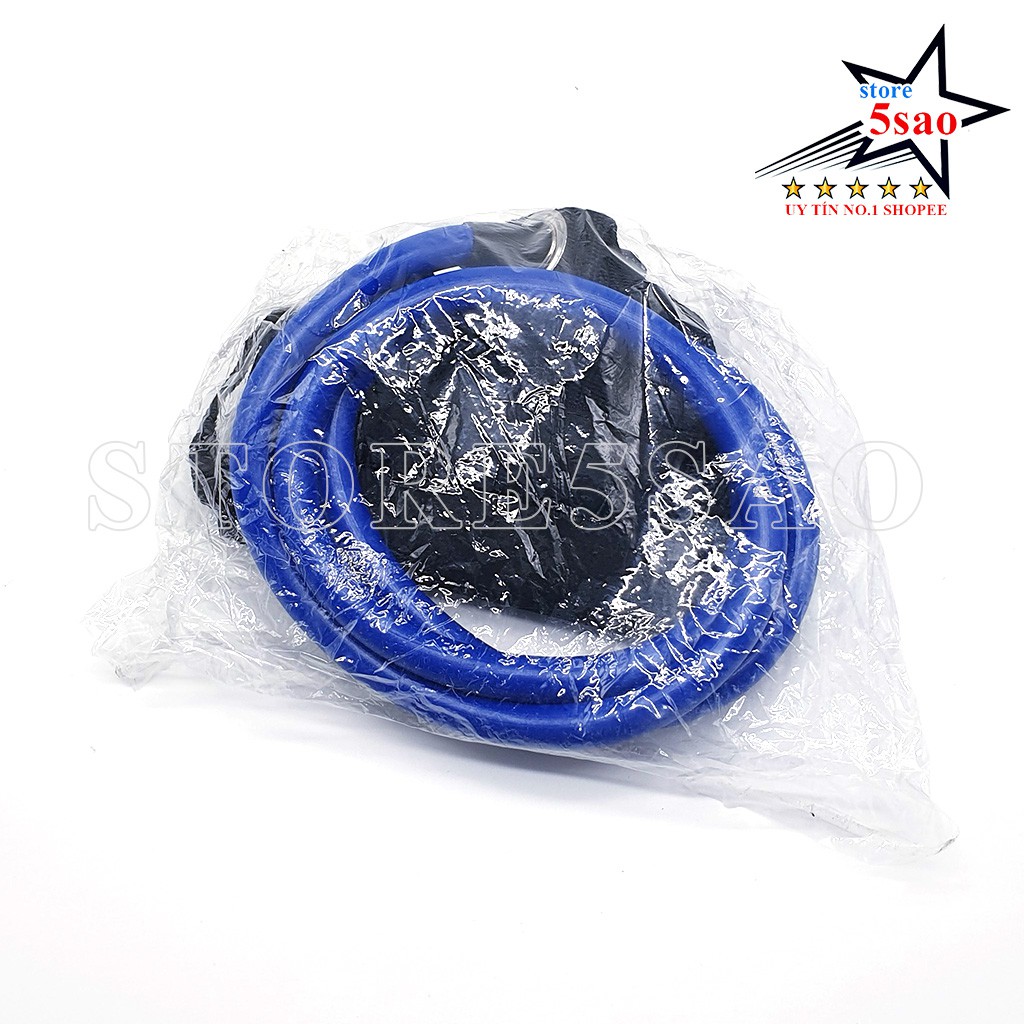 🎁 Dây kéo đàn hồi 20 - 24 LB ❤️ FREESHIP ❤️ dây ngũ sắc tập gym màu xanh