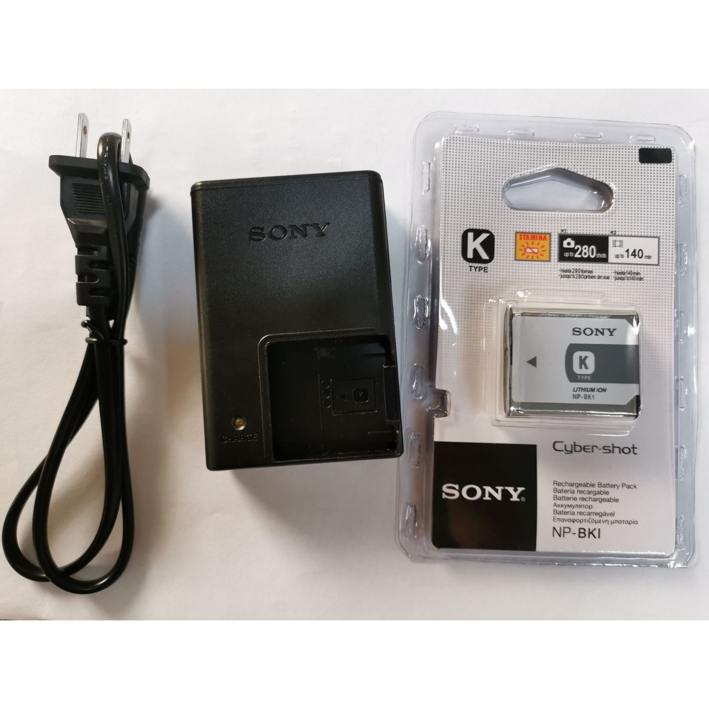 Bộ sạc pin NP-BK1 cho máy ảnh Sony DSC-S750 S780 S950 S980 W190 W180 W370