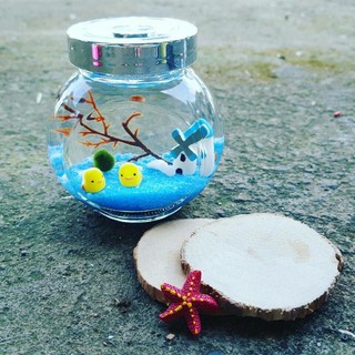 Hủ/ lọ thuỷ tinh trang trí ( có 2 size )