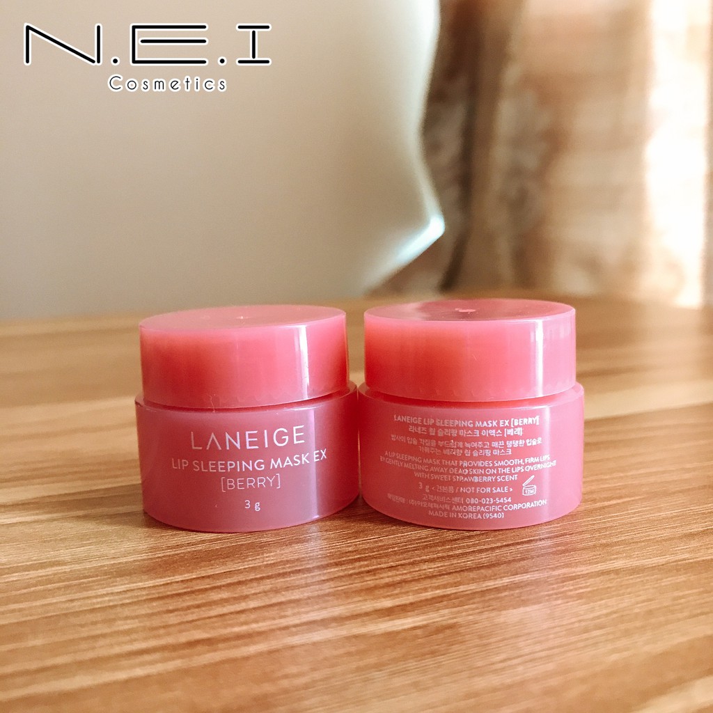 Mặt nạ ngủ cho môi Laneige Lip Sleeping Mask Berry 3g - Miniature | BigBuy360 - bigbuy360.vn