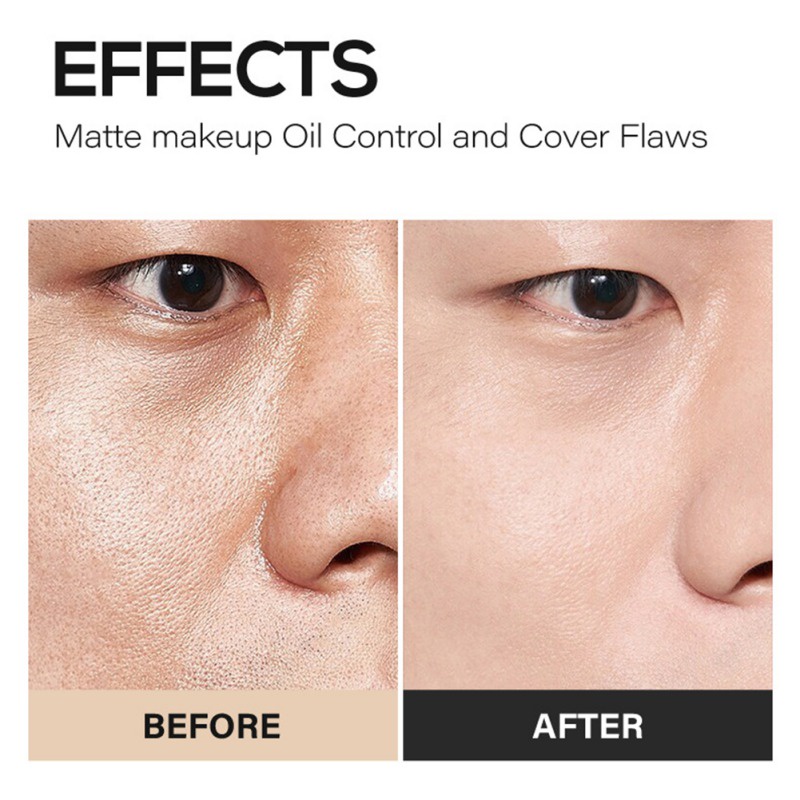 Kem Nền BB Dạng Lỏng Che Khuyết Điểm Toàn Diện Dưỡng Ẩm Kiểm Soát Dầu Tự Nhiên 40g Hiệu LAIKOU Cho Nam