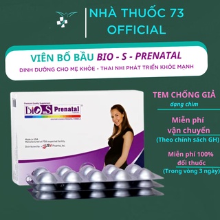 Prenatal, vitamin tổng hợp cho bà bầu, bổ sung dưỡng chất cần thiết cho phụ nữ mang thai, sau sinh
