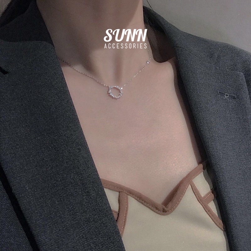 Vòng Cổ Tối Giản Hình Tròn Sunn Accessories