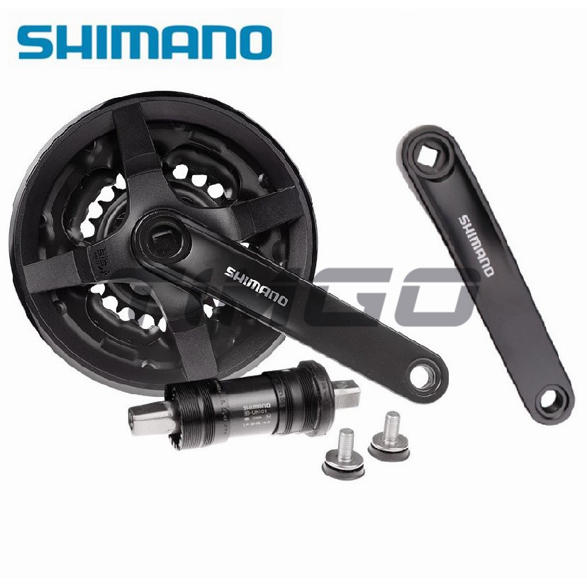 Trục Khuỷu Shimano Tourney FC TY301 6 / 7 / 8 Tốc Độ 42-34 - 24T / 48-38 - 28T 170mm