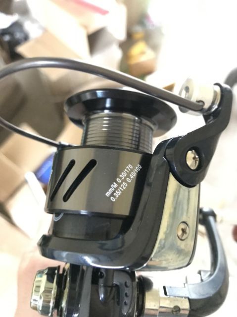 Máy câu cá kim loại tx 3000-7000