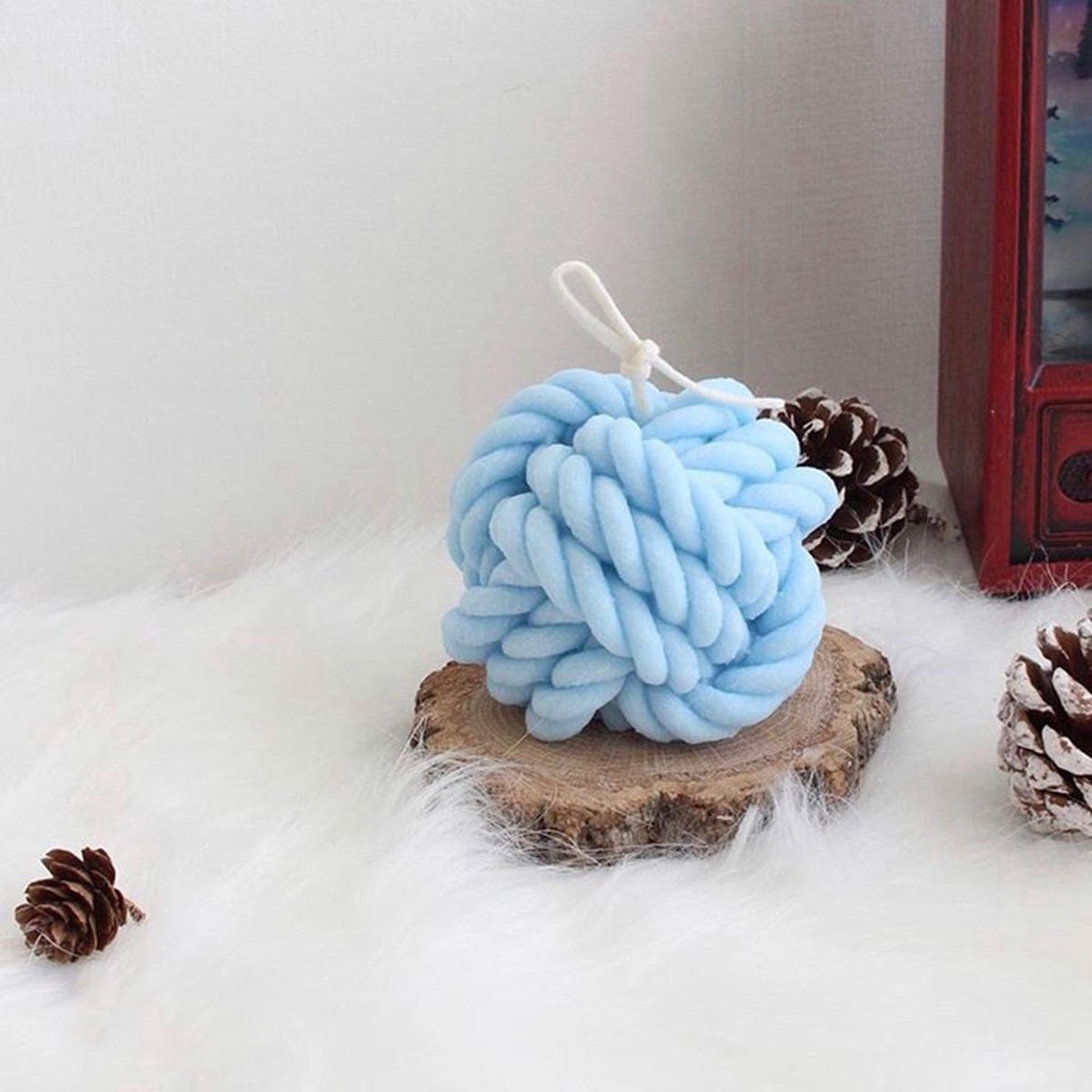 Khuôn Làm Nến Sáp Đậu Nành 3D Trang Trí Bánh DIY