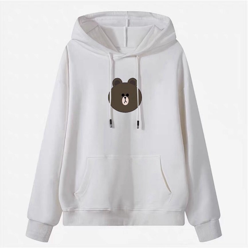 Áo hoodies form to y hình CÓ MŨ cực xinh thời trang hàn quốc cho các bạn trẻ THỜI TRANG KOKO MI