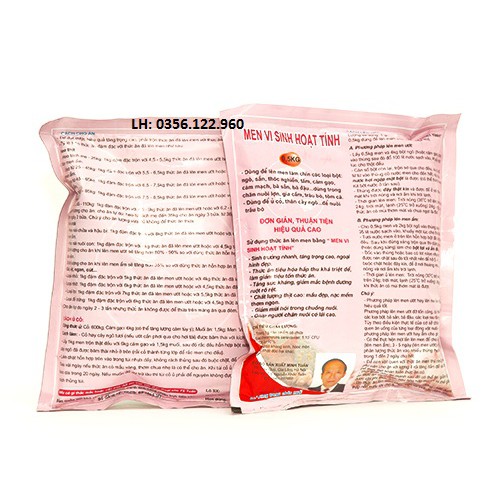 1kg Men ủ vi sinh - ủ thức ăn chăn nuôi