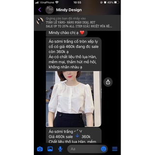 pass đồ công sở, branch Mindy.