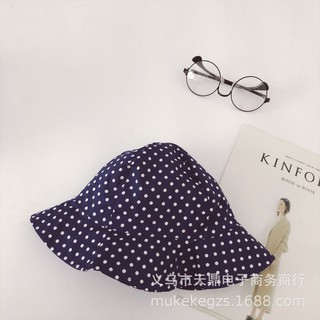 Mũ Vành Chấm Bi bé gái 20504