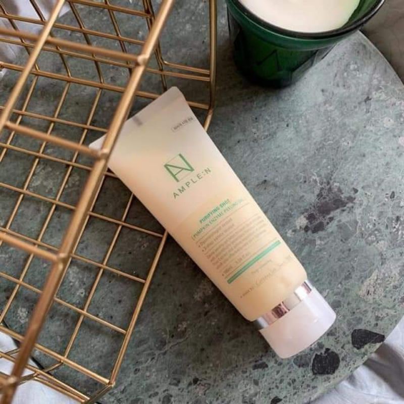 Tẩy Da Chết Bí Đỏ Ample:N Purifying Shot Pumpkin Enzyme Peeling Gel