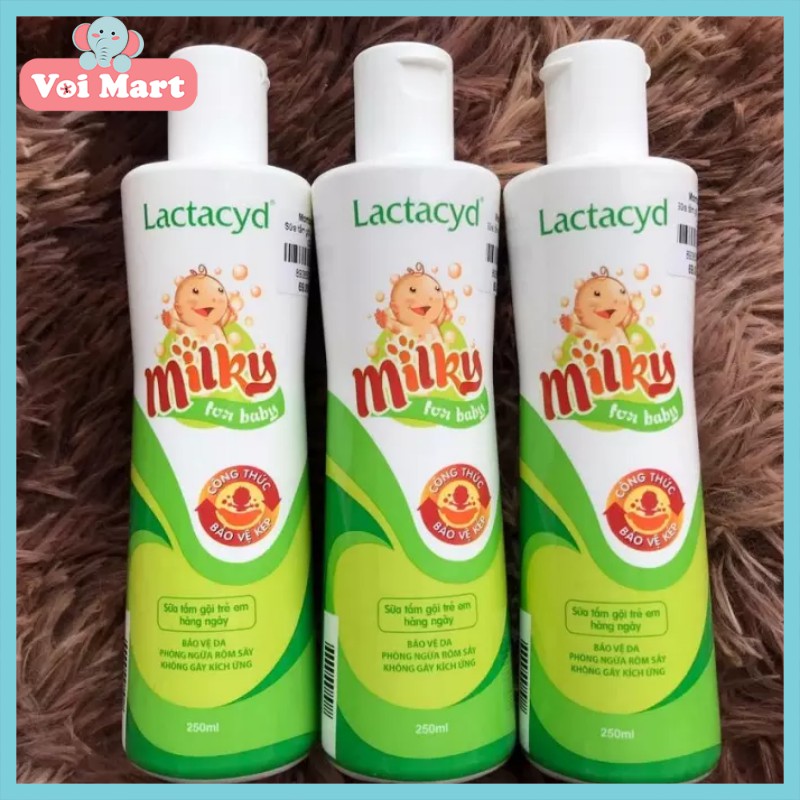 Sữa tắm lactacyd Milky