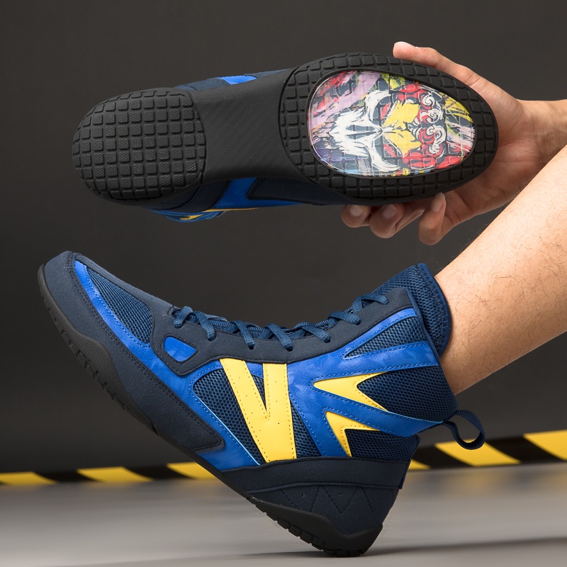 Giày Tập Đấm Bốc Chuyên Dụng Nhiều Màu Sắc Kích Thước Lớn Chống Trượt Cho Nam Và Nữ