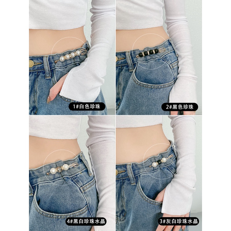 Ghim Cài Thắt Lưng Quần Jean Thiết Kế Mới Có Thể Điều Chỉnh Tiện Lợi