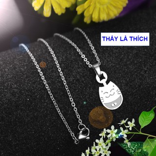 Dây chuyền em bé có mặt hình nhiều con vật mèo cute - An toàn cho trẻ - Cam kết 1 đổi 1 nếu hoen , gỉ sét
