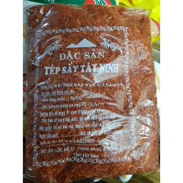 500g Tép sấy Tây Ninh(hàng loại 1)