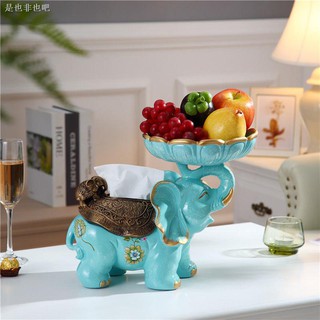 Hộp Đựng Khăn Giấy Hình Chú Voi Sáng Tạo Phong Cách Châu Âu