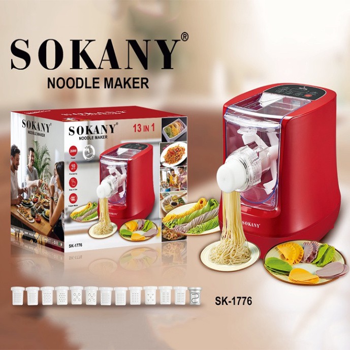 [ỦY QUYỀN SOKANY] Máy làm mì bún phở - máy làm mỳ tại nhà 13 đầu